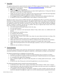 Form DFI/LFS/500 Community Currency Exchange License Application - Wisconsin, Page 2