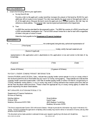 Form DFI/LFS/810 Payday Lender Office Application - Wisconsin, Page 2