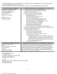 Form DCF-F-2466-E-H Civil Rights Service Delivery Discrimination Complaint - Wisconsin (Hmong), Page 6