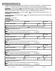 Form DFI/LFS/110I Sales Finance Company License Application - Wisconsin, Page 10