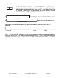 Form DFI/LFS/110I Sales Finance Company License Application - Wisconsin, Page 13