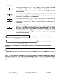 Form DFI/LFS/110I Sales Finance Company License Application - Wisconsin, Page 15