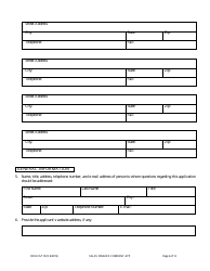 Form DFI/LFS/110I Sales Finance Company License Application - Wisconsin, Page 6