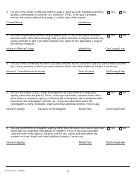Form DCF-F-419 Rehabilitation Review Application - Wisconsin, Page 5