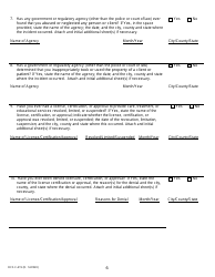 Form DCF-F-419 Rehabilitation Review Application - Wisconsin, Page 6