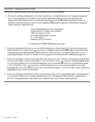 Form DCF-F-419 Rehabilitation Review Application - Wisconsin, Page 9