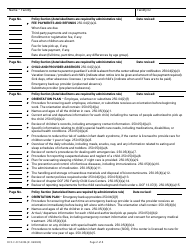 Form DCF-F-CFS2356 Policy Checklist - Family Child Care Centers - Wisconsin, Page 2