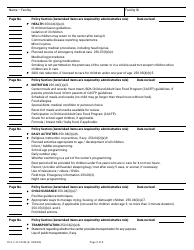 Form DCF-F-CFS2356 Policy Checklist - Family Child Care Centers - Wisconsin, Page 3