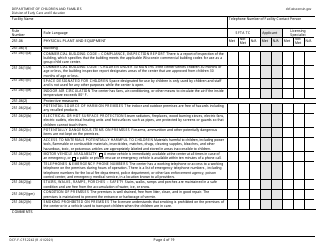 Form DCF-F-CFS2242 Initial Licensing Checklist &quot; Group Child Care Centers - Wisconsin, Page 4