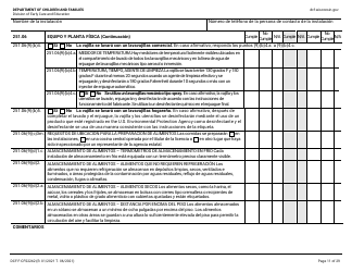 Formulario DCF-F-CFS2242-S Lista De Verificacion De La Licencia Inicial: Centros Grupales De Cuidado Infantil - Wisconsin (Spanish), Page 11