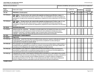 Formulario DCF-F-CFS2242-S Lista De Verificacion De La Licencia Inicial: Centros Grupales De Cuidado Infantil - Wisconsin (Spanish), Page 4