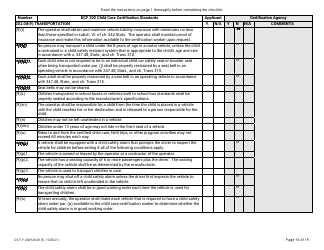 Form DCF-F-DWSW49 Standards and Checklist - Family/In-home Child Care Certification - Wisconsin, Page 16