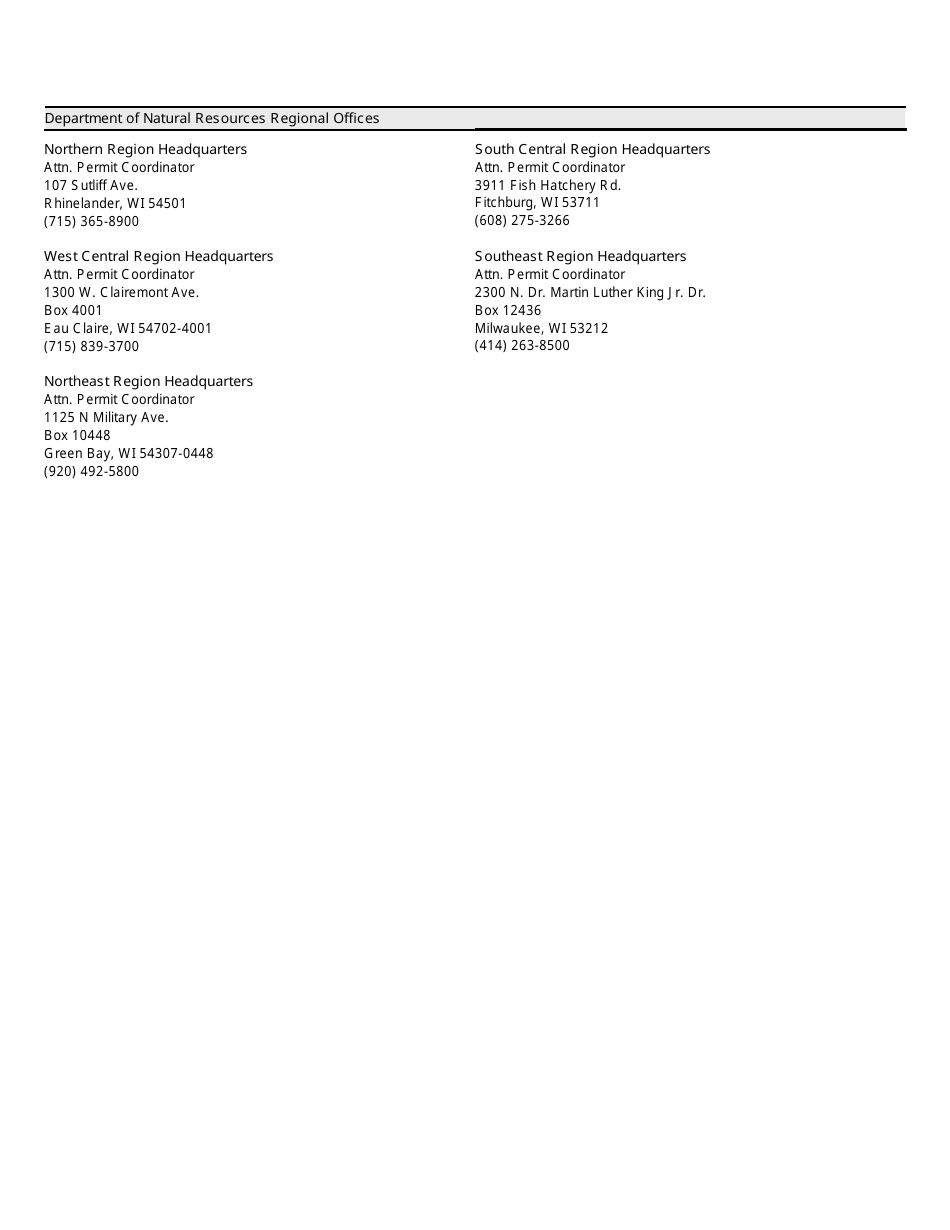 Form 3400-137 Septage Storage Facility Permit Application - Wisconsin, Page 2