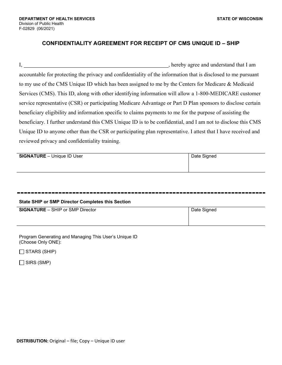 Form F-02829 - Fill Out, Sign Online and Download Fillable PDF ...