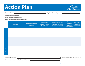 Document preview: Form F-00888 Adrc Action Plan - Wisconsin