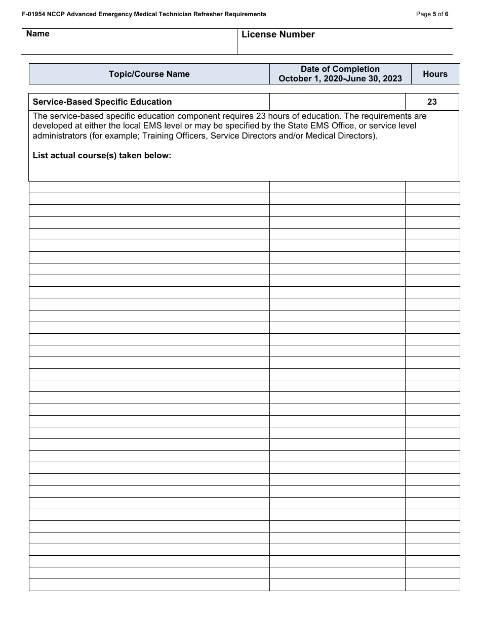 Form F-01954 - 2026 - Fill Out, Sign Online and Download Fillable PDF ...