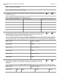 Form F-01729 Nonprobate Asset/Property Disclosure - Wisconsin, Page 2