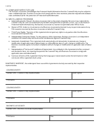Form F-00759 Business Associate Agreement - With Contract - Wisconsin, Page 4