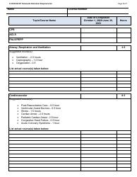 Form F-01938 Wisconsin EMS Paramedic Training Record - Nccp Paramedic Refresher Requirements - Wisconsin, Page 2