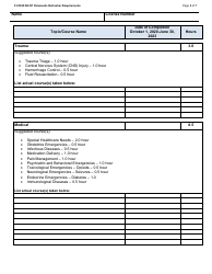 Form F-01938 Wisconsin EMS Paramedic Training Record - Nccp Paramedic Refresher Requirements - Wisconsin, Page 3