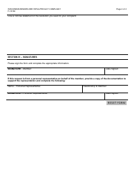 Form F-13166 Wisconsin Seniorcare HIPAA Privacy Complaint - Wisconsin, Page 2