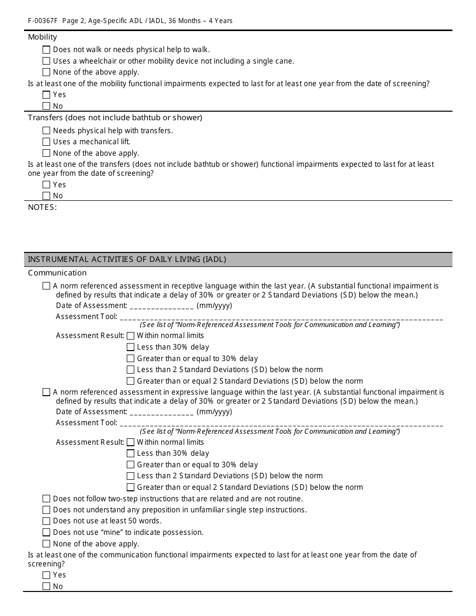 Form F-00367F - Fill Out, Sign Online and Download Printable PDF ...