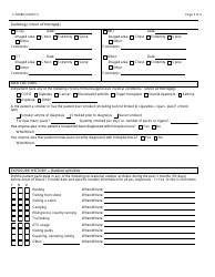 Form F-02086 Histoplasmosis Case Worksheet - Wisconsin, Page 3