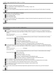 Form F-00367J Age-Specific Adl/Iadl Answer Choices for Children&#039;s Long-Term Support Programs Age: 12 - 14 Years - Wisconsin, Page 2