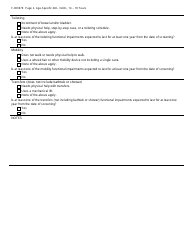 Form F-00367K Age-Specific Adl/Iadl Answer Choices for Children&#039;s Long-Term Support Programs Age: 14 - 18 Years - Wisconsin, Page 2