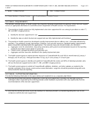 Form F-00787 Prior Authorization Requirements Exemption Request for Computed Tomography (Ct), Magnetic Resonance (Mr), and Magnetic Resonance Elastography (Mre) Imaging Services - Wisconsin, Page 2
