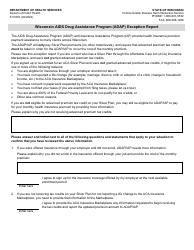 Form F-01670 Wisconsin AIDS Drug Assistance Program (Adap) Exception Report - Wisconsin