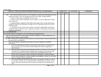 Landfill Construction Documentation Completeness Checklist - Wisconsin, Page 17