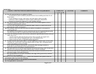 Landfill Construction Documentation Completeness Checklist - Wisconsin, Page 26