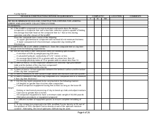 Design and Construction Criteria Completeness Checklist - Wisconsin, Page 4