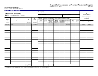 Form 8700-215 Request for Disbursement for Financial Assistance Programs - Wisconsin, Page 3