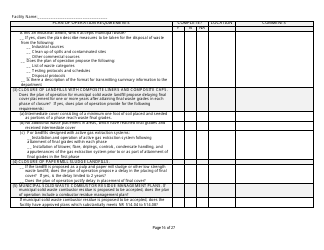 Plan of Operation Completeness Checklist - Wisconsin, Page 16