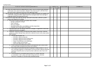 Plan of Operation Completeness Checklist - Wisconsin, Page 21