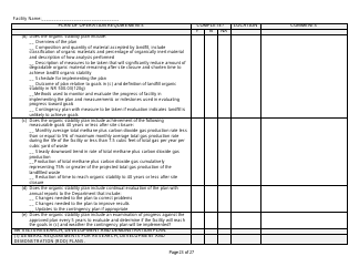 Plan of Operation Completeness Checklist - Wisconsin, Page 23