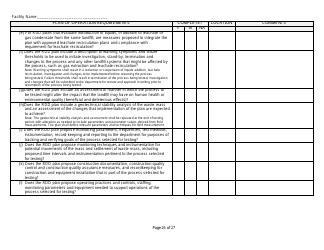 Plan of Operation Completeness Checklist - Wisconsin, Page 26