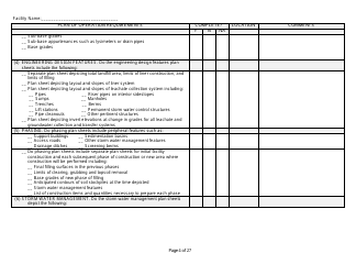 Plan of Operation Completeness Checklist - Wisconsin, Page 4