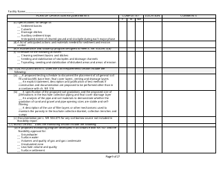 Plan of Operation Completeness Checklist - Wisconsin, Page 9