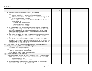 Feasibility Report Completeness Checklist - Wisconsin, Page 10