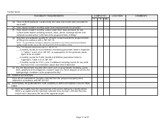 Feasibility Report Completeness Checklist - Wisconsin, Page 11