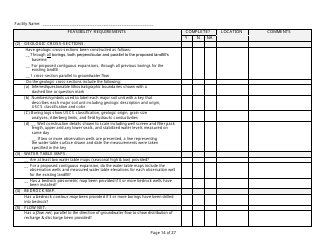 Feasibility Report Completeness Checklist - Wisconsin, Page 14