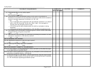 Feasibility Report Completeness Checklist - Wisconsin, Page 5