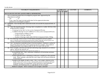 Feasibility Report Completeness Checklist - Wisconsin, Page 8