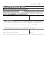 Form 4400-284 Solid Waste Transfer Facility Plan of Operation Application - Wisconsin, Page 5
