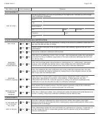 Form F-00381 Outpatient Mental Health Clinic Certification Withdrawal Checklist - Wisconsin, Page 2