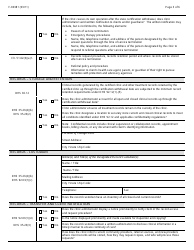 Form F-00381 Outpatient Mental Health Clinic Certification Withdrawal Checklist - Wisconsin, Page 3
