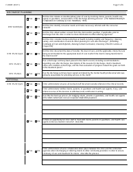 Form F-00381 Outpatient Mental Health Clinic Certification Withdrawal Checklist - Wisconsin, Page 5